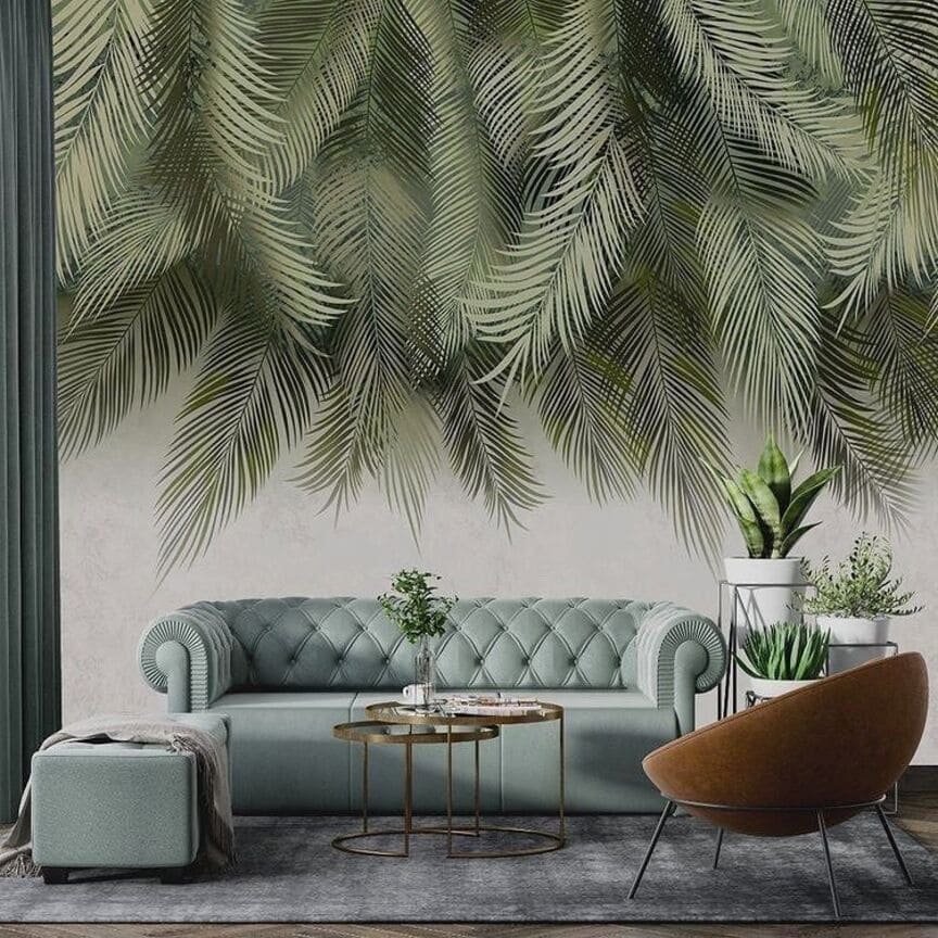 ورق جدران مع التركيب