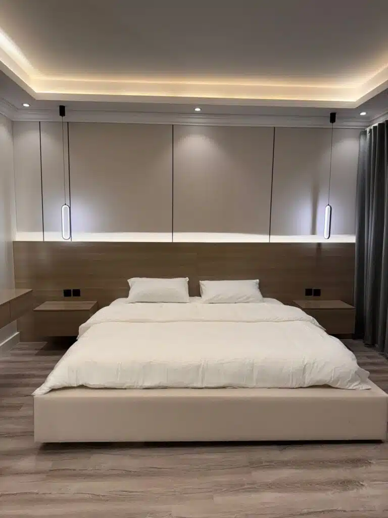 ديكورات خلفيات السرير الرياض