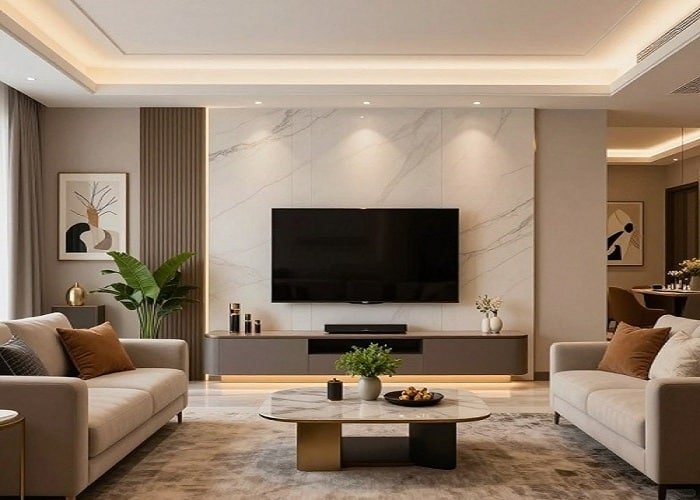 معلم ديكورات تلفزيون بالرياض